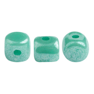Perles Minos® Par Puca® Opaque Green Turquoise Luster (x5gr) Perles Minos® Par Puca® Opaque Green Turquoise Luster (x5gr)