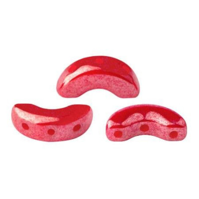 Perles Arcos® Par Puca® Opaque Light Coral Red Luster (5gr) 