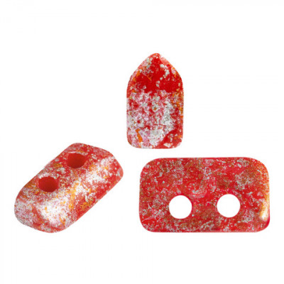 Perles Piros ® par Puca® Opaque Red New Tweedyh (X5gr)  