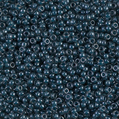 R11-390 Rocailles 11/0 Lined Steel Blue Luster (x10gr) R11-390 Rocailles 11/0 Lined Steel Blue Luster (x10gr)