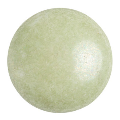 Cabochon Verre 25mm Opaque Light Green Ceramic Look (X1) 