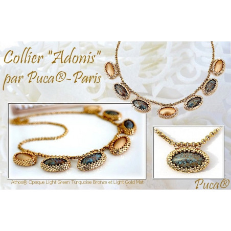 Schéma Collier Adonis par Puca® 