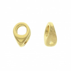 Réducteur Cymbal Colympos Plaqué Or 11x8mm (x1) 