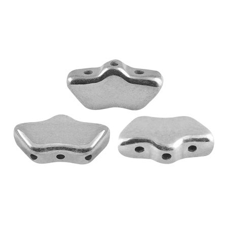 Perles Delos® 6x11mm Silver par Puca® (5gr)