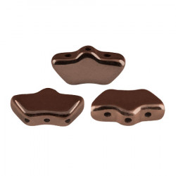 Perles Delos® 6x11mm Dark Bronze par Puca® (5gr) 