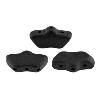 Perles Delos® 6x11mm Jet Mat par Puca® (5gr) Perles Delos® 6x11mm Jet Mat par Puca® (5gr)
