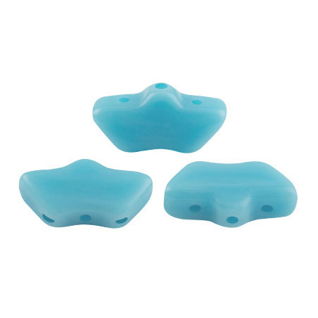 Perles Delos® 6x11mm Opaque Aqua par Puca® (5gr) 