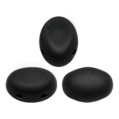 Perles Samos® par Puca® 5x7mm Jet Mat (x5gr) Perles Samos® par Puca® 5x7mm Jet Mat (x5gr)