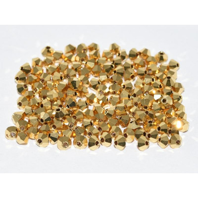 Perles Toupies 3mm Préciosa Aurum (X20) 