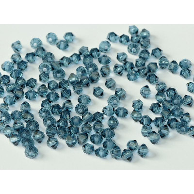 Perles Toupies 3mm Préciosa Montana (X20)  