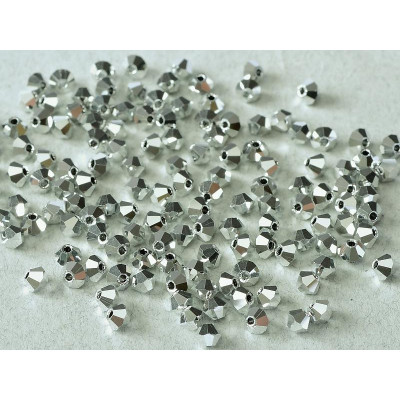 Perles Toupies 4mm Préciosa Crystal Labrador Full (X20) 