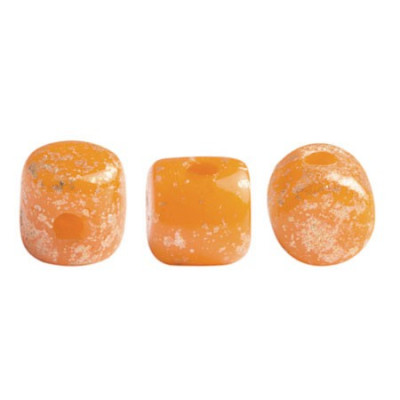 Perles Minos® Par Puca® Orange Opal Splash (x5gr)    