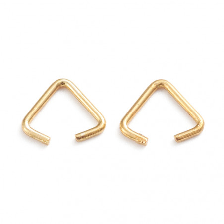 Triangle Doré 5x6x0.6mm (x10) 
