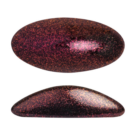 ATHOS PAR PUCA® CABOCHON OVAL 20X10 MM - METALLIC MAT DARK VIOLET (X1) 