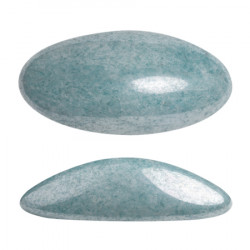 ATHOS PAR PUCA® CABOCHON OVAL 20X10 MM - OPAQUE BLUE CERAMIC LOOK (X1)  