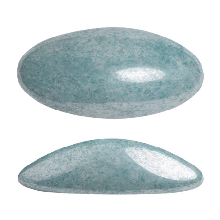 ATHOS PAR PUCA® CABOCHON OVAL 20X10 MM - OPAQUE BLUE CERAMIC LOOK (X1)  