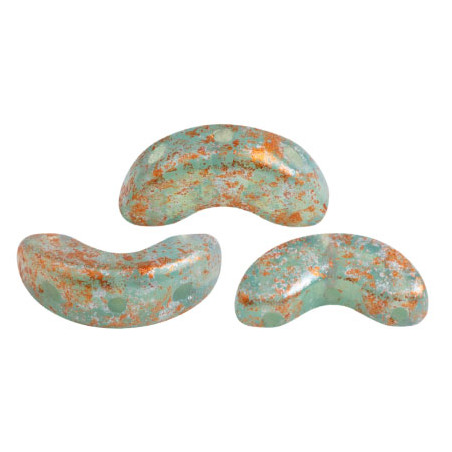 Perles Arcos® Par Puca® Blue Green Opal Tweedy (5gr)  