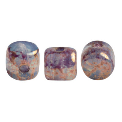 Perles Minos® Par Puca® Blue Green Opal Bronze (x5gr) 