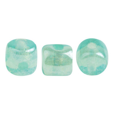Perles Minos® Par Puca® Blue Green Opal Luster (x5gr)  