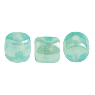 Perles Minos® Par Puca® Blue Green Opal Luster (x5gr) Perles Minos® Par Puca® Blue Green Opal Luster (x5gr)