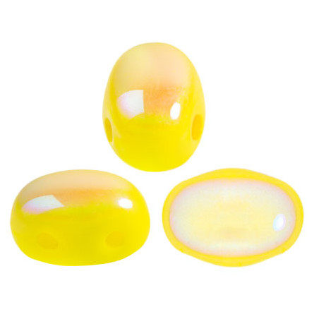  Perles Samos® par Puca® 5x7mm Opaque Jonquil AB (x5gr)