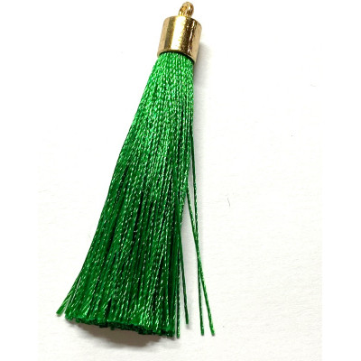 Pompon Gold Soie Sapin 80mm (X1) Pompon Gold Soie Sapin 80mm (X1)
