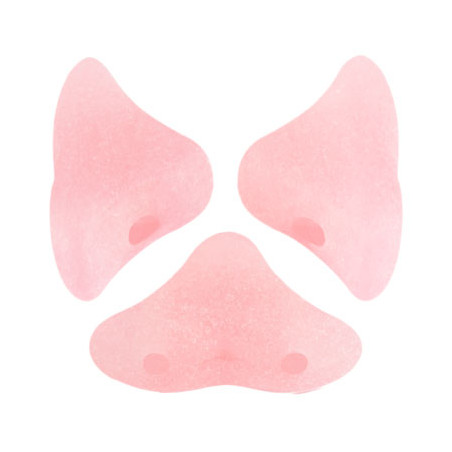 Perles Hélios® par Puca® 5x7mm Rose Opal Mat (x5gr) 