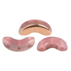 Perles Arcos® Par Puca® Opaque Rose Opal Capri Gold (5gr)