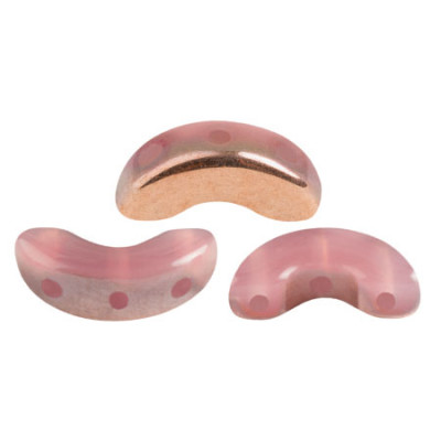 Perles Arcos® Par Puca® Opaque Rose Opal Capri Gold (5gr) Perles Arcos® Par Puca® Opaque Rose Opal Capri Gold (5gr)