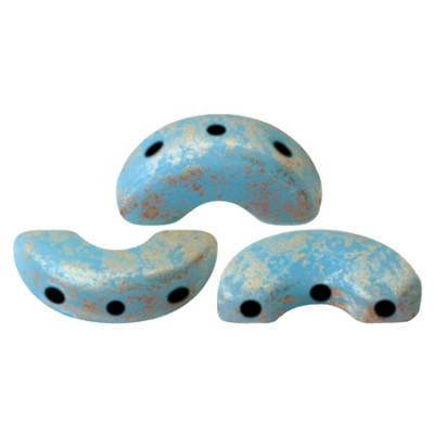 Perles Arcos® Par Puca® Opaque Blue Turquoise Splash (5gr) 