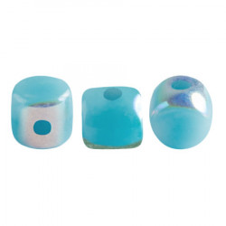 Perles Minos® Par Puca® Opaque Blue Turquoise AB (x5gr)