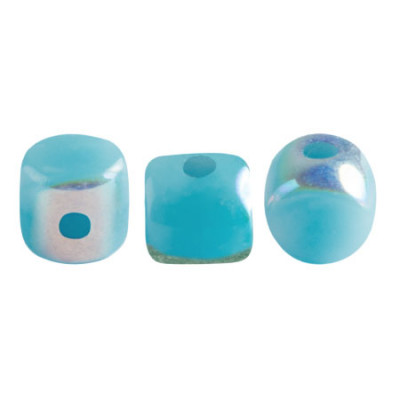 Perles Minos® Par Puca® Opaque Blue Turquoise AB (x5gr)