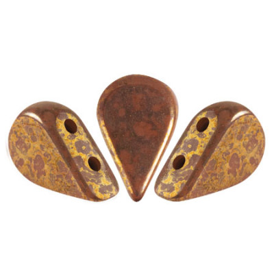 Perles Amos® par Puca® 5x8mm Opaque Choco Bronze (5gr)
