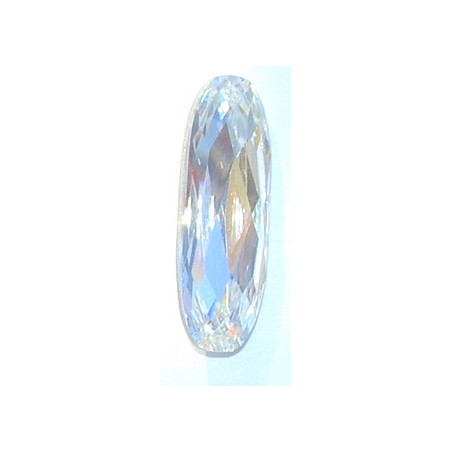 Cabochon baguette 4161 15x5mm Crystal F (x1)