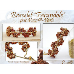 Schéma Bracelet Farandole par Puca® Français