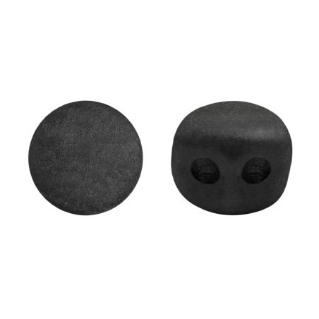 Perles Kalos® par Puca® 4x3mm Jet Mat (x5gr)