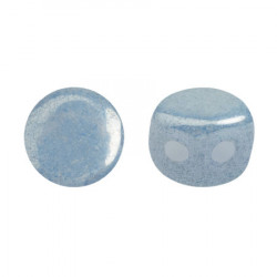 Perles Kalos® par Puca® 4x3mm Opaque Blue Ceramic Look (x5gr)