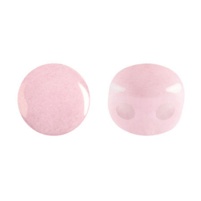 Perles Kalos® par Puca® 4x3mm Opaque Light Rose Ceramic Look (x5gr)