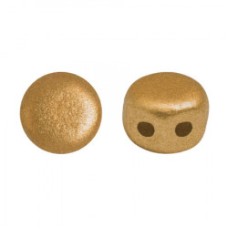 Perles Kalos® par Puca® 4x3mm Bronze Gold Mat (x5gr) 