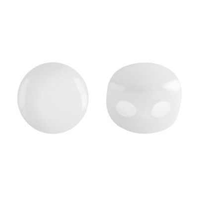 Perles Kalos® par Puca® 4x3mm Opaque White (x5gr)
