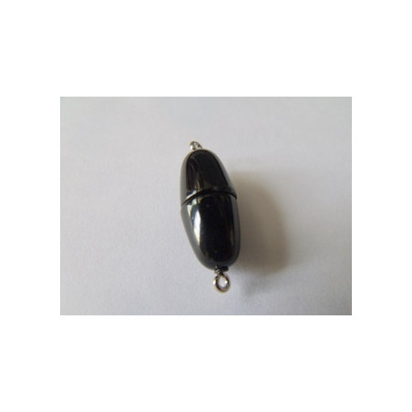 Fermoir magnétique Olive 21X9mm Noir(X1)