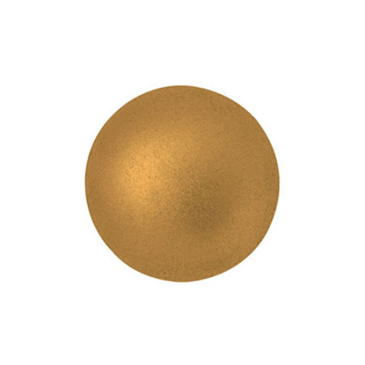 Cabochon Verre 14mm Bronze Gold Mat (X1)