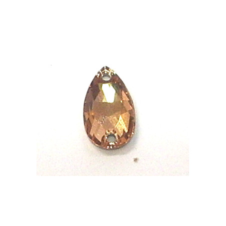 Pierre à coudre poire 12mm Light Colorado Topaz