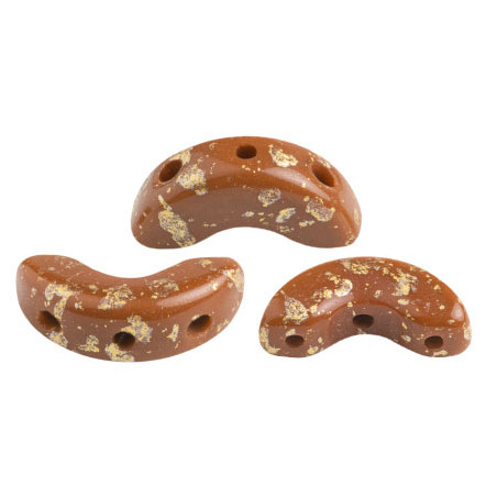 Perles Arcos® Par Puca® Opaque Chocolate Splash (5gr)