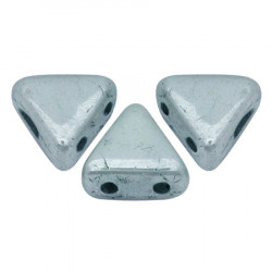 Perles khéops® par Puca® Opaque Grey Ceramic 6x3mm (X5gr)