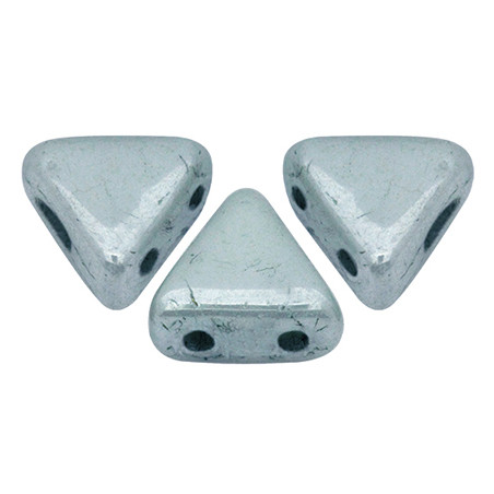 Perles khéops® par Puca® Opaque Grey Ceramic 6x3mm (X5gr)