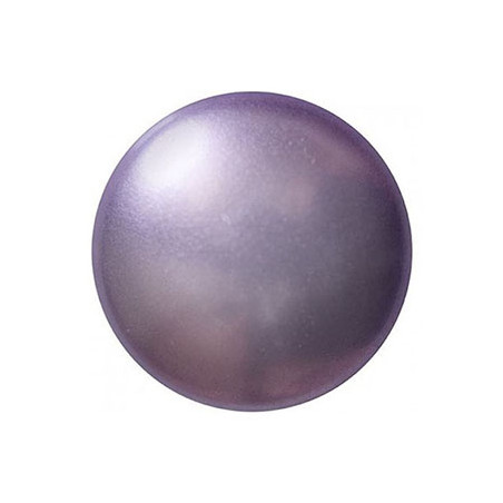 Cabochon Verre 18mm Violet Pearl (X1)