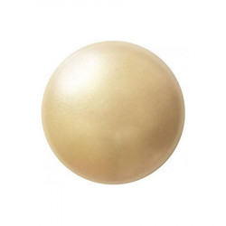 Cabochon Verre 18mm Cream Pearl (X1)