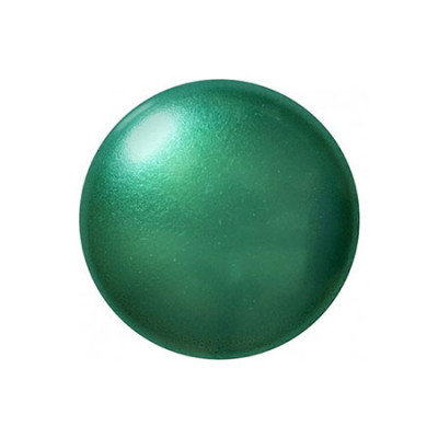 Cabochon Verre 18mm Green Turquoise Pearl (X1)