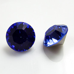 Cabochon rond SS39 8mm Sapphire (x1)
